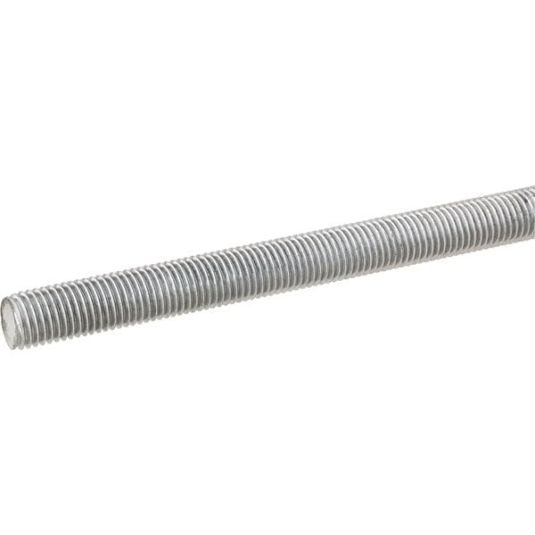 Barra roscada zincada branca UNC 3/16" x 1,0 m com 10 peças - VONDER