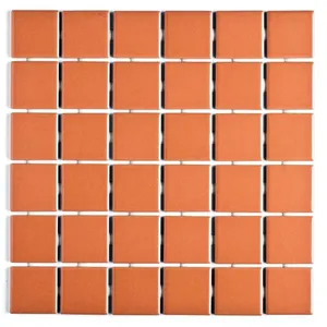 Pastilha para Piscina Laranja Cromo Brilhante 5X5 cm Bold Drop System Atlas