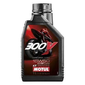 Óleo Motul Para Motor Motol 300V 15W50 Factory Line 1L (MP) Óleo Motul Para Motor Moto 300V 15W50 Factory Line 1L (MP)