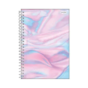 Caderno Jandaia Espiral Capa Dura 1/4 Le Modal Feminino 96 Folhas Modelo 1