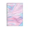 Caderno Jandaia Espiral Capa Dura 1/4 Le Modal Feminino 96 Folhas Modelo 1