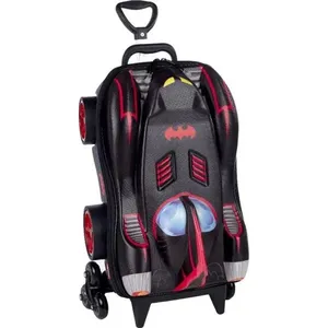 Mochila com Rodinhas Batman - Chrome Wheels 3805pm19 - Diplomata