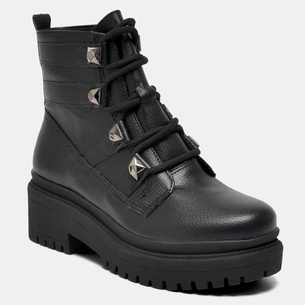 Bota Biker Tratorada Preto 005-003-01 36