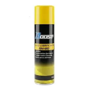Óleo Lubrificante Spray Gn-80 250ml Multiuso para Proteção Anticorrosiva e Desengorduramento Boost Óleo Lubrificante Spray Gn-80 250ml Multiuso para Proteção Anticorrosiva Boost