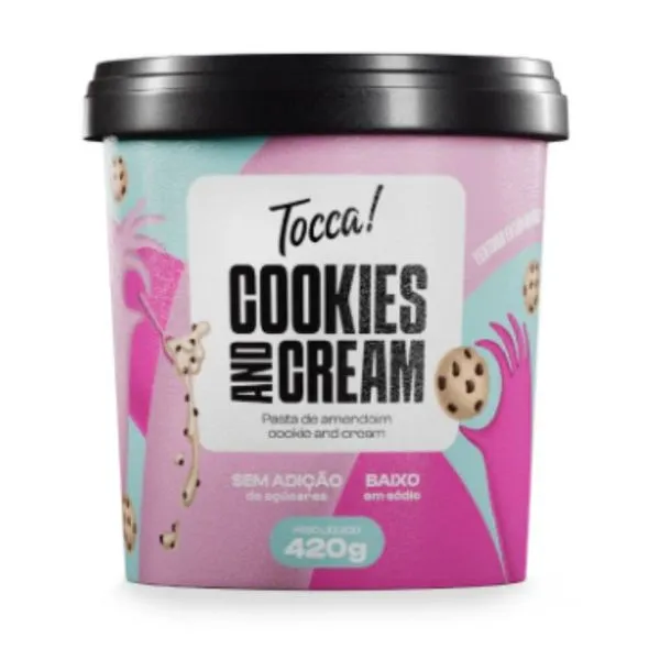 PASTA DE AMENDOIM TOCCA COOKIES 420G