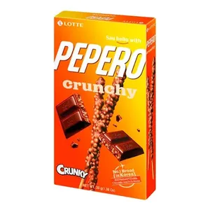 Biscoito Palito Pepero Crunchy 39g BIS00140T - Lotte