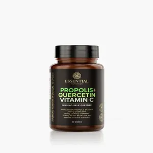 Suplemento Alimentar Propolis + Quercetin + Vitamin C Essential Nutrition 60 Cápsulas