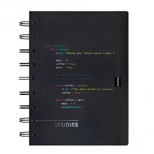 Caderno Programação Studies Médio 240X180MM (MP)