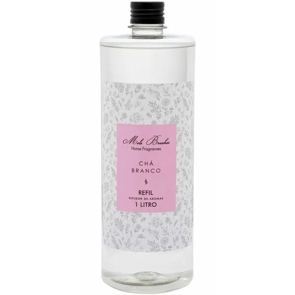 Refil Difusor De Aromas Mels Brushes 1l Chá Branco