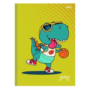 Caderno Brochura São Domingos Saurus 1 Matéria 80 Folhas - Item Sortido