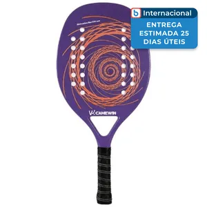 Raquete Beach Tennis Camewin Roxo J-MBI
