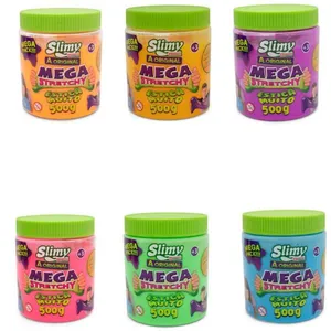 Geleca - Mega Slimy Elástica - Sortida - 500g - Toyng