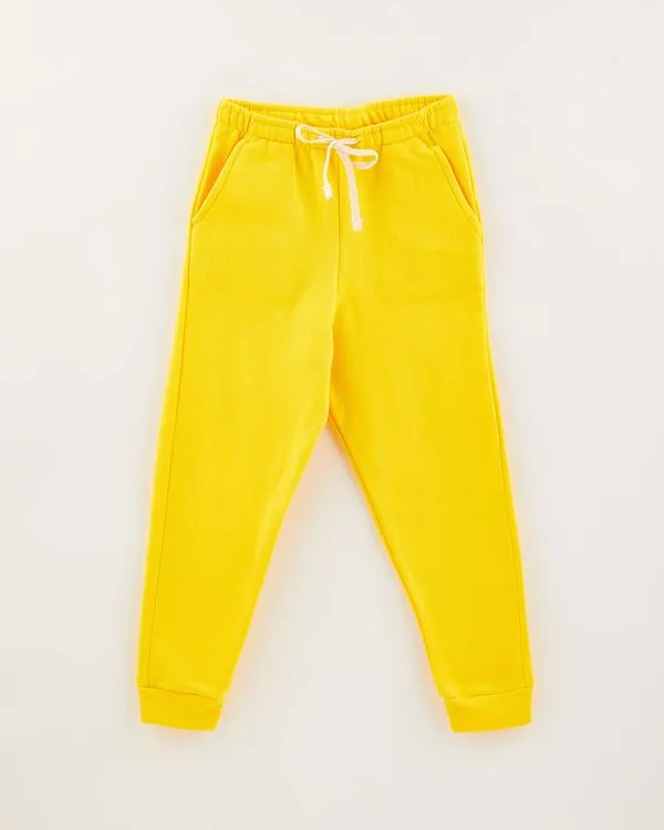 Calca Moletom Coletivo Amarelo Onca - 8