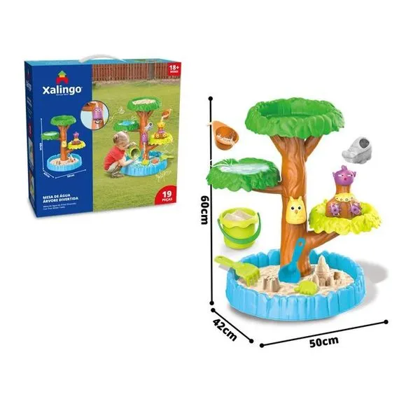 Mesa De água árvore Divertida 19 Peças Xalingo Mesa De água árvore Divertida 19 Peças Xalingo