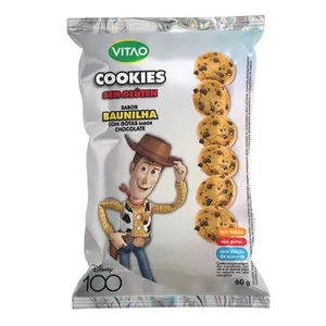 Cookies Baunilha Com Gotas De Chocolate Vitao 60g