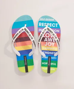 Chinelo Infantil Ipanema Estampado Now United Branco 27-28