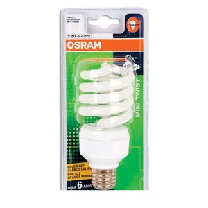 Lâmpada eletrônica fluorescente Dulux 8.0Hs 220V 23W 6500K branca Osram