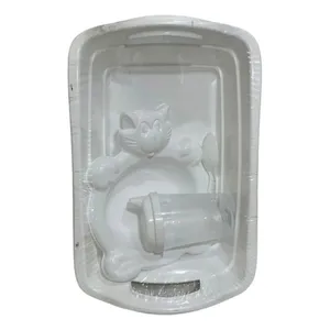 Kit Baby Organizador Prato E Copo Pin Infantil Plasti