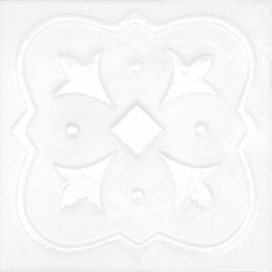 Revestimento Viena Bianco Esmaltado 20X20 cm Caixa com 1,60 m² Acetinado Duefratelli