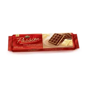 WAFER ARCOR PASSION CHOCOLATE BRANCO 80G