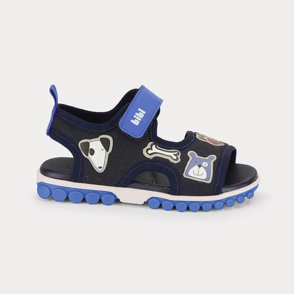 Sandália Infantil Bibi Summer Roller Sport 2.0 Azul de Cachorro 21