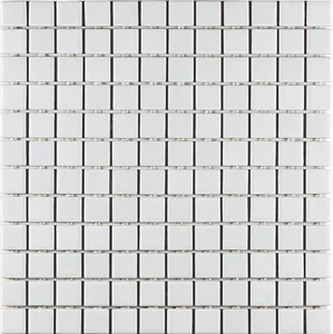 Pastilha para Piscina Branco Artico Acetinado 2,5X2,5 cm Bold Drop System Atlas