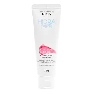 Máscara Facial Kiss Hidra Young Argila Rosa 75g