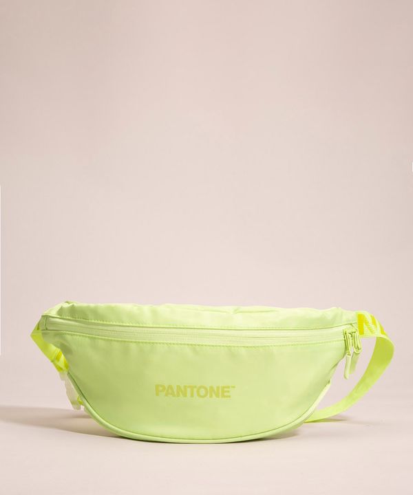 pochete grande pantone + verde neon Único