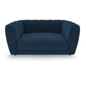 Caminha para Pet Loja Sheep Mini Poltrona Meg para Cães e Gato em Madeira de Eucalipto e Veludo Azul 33x80x52cm Caminha para Pet Loja Sheep Mini Poltrona Meg para Cães e Gato em Veludo Azul 33x80x52cm
