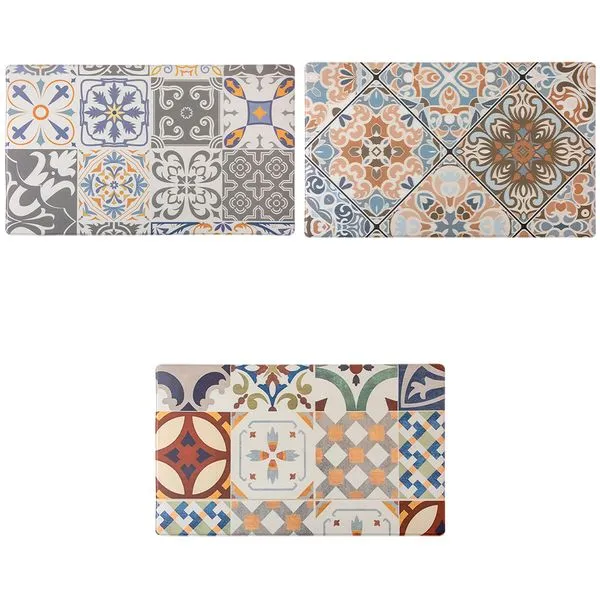 Tapete Multiuso Azulejo Português Sortido Plástico Pvc 44,4x73,7cm LM1910 - honeyhome