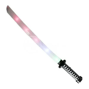 Sabre Ninja Brinquedo Som E Led Luz - Preto