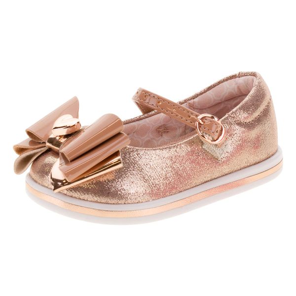 Sapatilha Infantil Baby Molekinha - 2132208 BRONZE 21