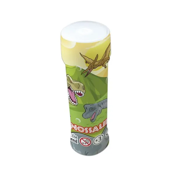 Bolha de Sabão Tema Dino Sem Jogo Frasco 60ml MONA001984 - Brdecor