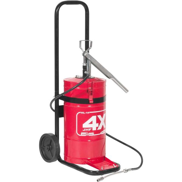 Bomba manual para graxa 14 kg com compactador HL14 - HYDRONLUBZ