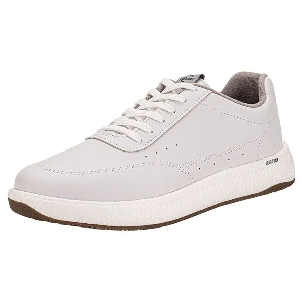 Tênis Masculino Casual BRsport 2297100 BRANCO/OFF 41