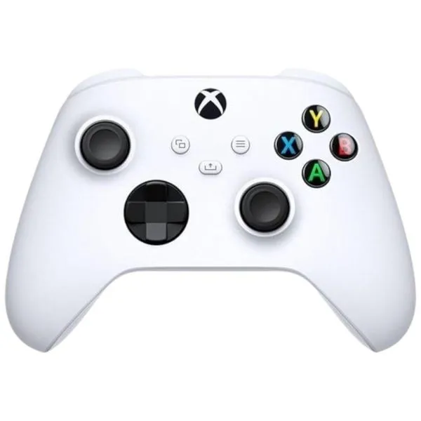 Controle Sem Fio Para Xbox Microsoft Robot Branco