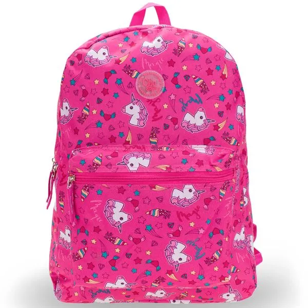Mochila Unicórnio Clio Girls - Cg2154 ROSA