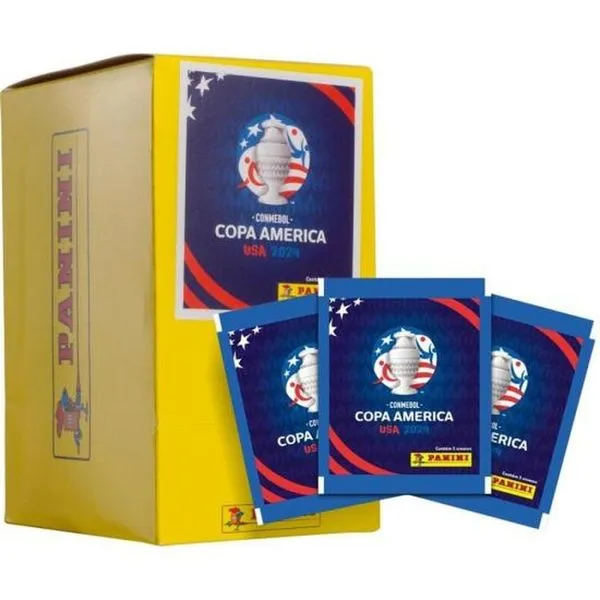 Figurinhas Copa América 2024 Caixa com 100 Envelopes com 5 Unidades Cada Editora Panini Figurinhas Copa América 2024 Caixa com 100 Envelopes Editora Panini