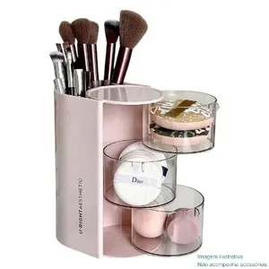 Organizador de Cosméticos 5 Andares Tao Rosa T-BI