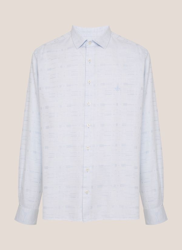 Camisa Slim Fit Jacquard Special Blend Dudalina Masculina 2