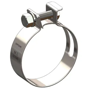 Abraçadeira Aço Inox 105-117mm Largura 32mm Reforçada MSI 105117 Suprens