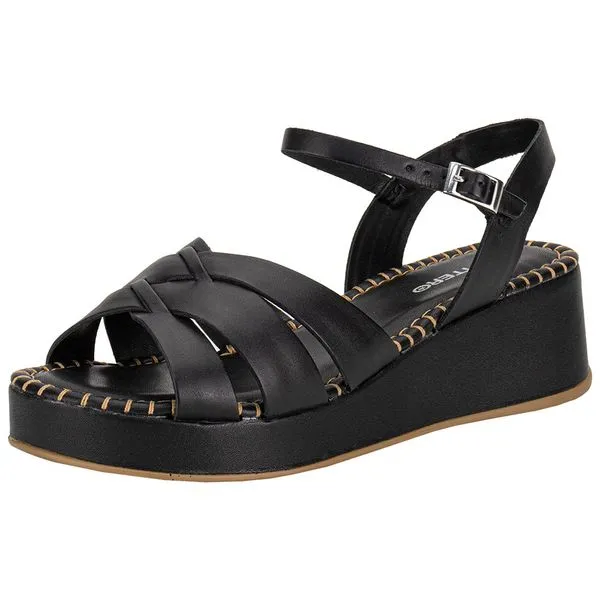 Sandália Feminina Anabela Bottero 373965 PRETO 36