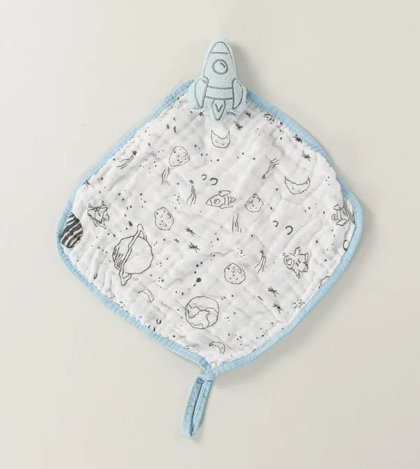 Naninha Soft com Pelúcia 30 x 30cm Astronauta