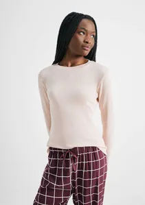 Blusa Feminina Manga Longa - Rosa G