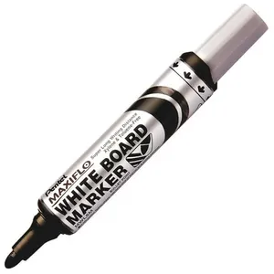Marcador Para Quadro Branco De Alta Capacidade Maxiflo Pentel Preto