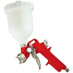 Pistola De Pintura Chiaperini Ch Hg-40 Red Bico 1.5 Mm Caneca 600 Ml Hvlp