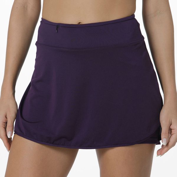 Saia Shorts de Treino Feminina Mizuno Energy G Roxo