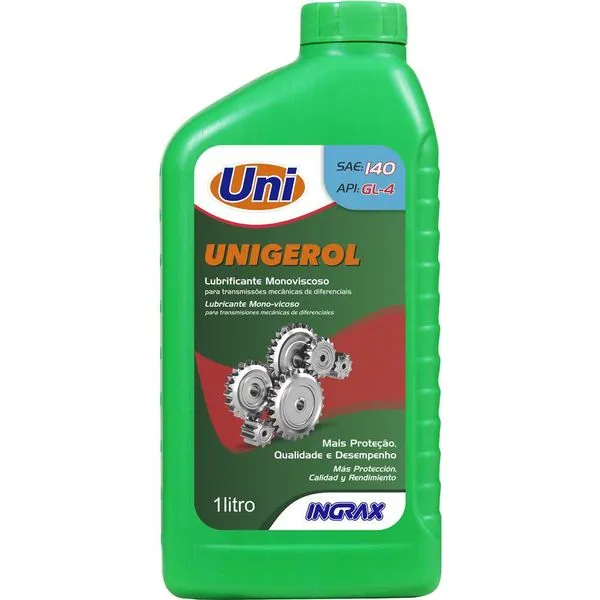 Lubrificante unigerol SAE 140 1 litro - INGRAX