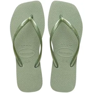 Chinelo Slim Square Smoke Green 39/40 41483011156390 - Havaianas