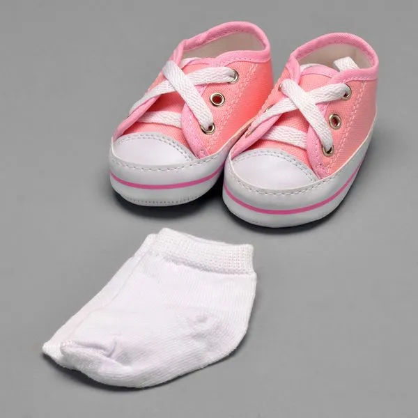 Kit Sapato com Meia - 151 Rosa - G